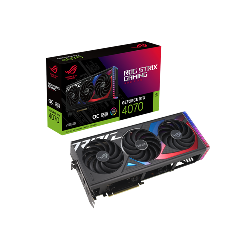 4040-ASUS ROG STRIX GEFORCE RTX 4070 12GB GDDR6X OC EDITION