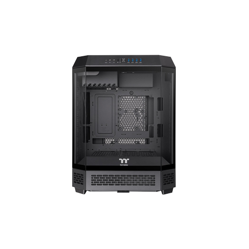 6448-Thermaltake The Tower 600 Mid-Tower Black Case - Pre Owned