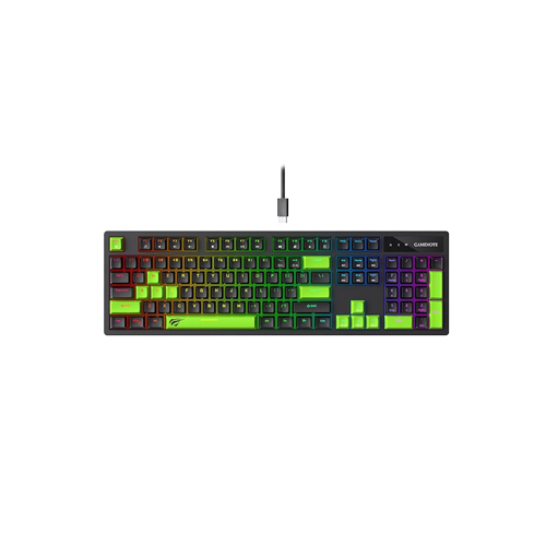 6516-HAVIT KB893L Gaming series-Gaming keyboard