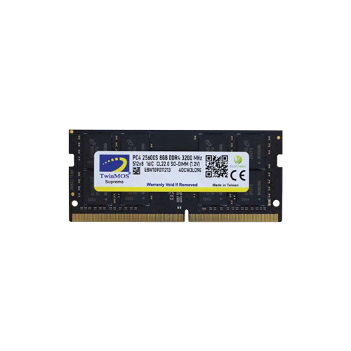 39534-TWINMOS 8GB DDR4 3200MHz Laptop Memory