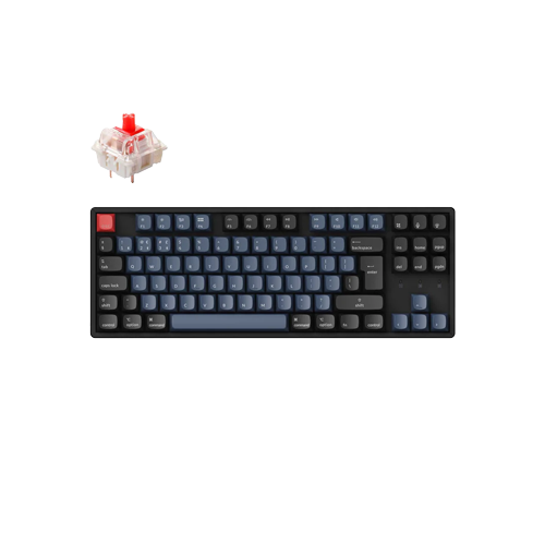 Keychron K8 Pro K8P-J1 Red Switch RGB QMK/VIA Wireless Mechanical Keyboard image 1