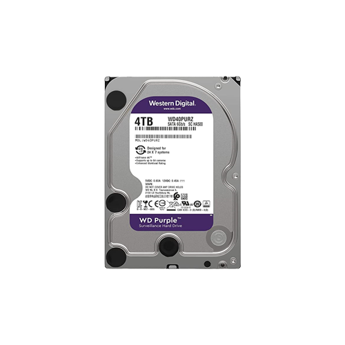 2615-WD 4TB SATA PURPLE HARD DRIVE