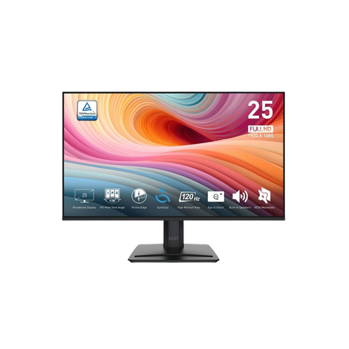 6092-MSI Pro MP251L E2 24.5" 120Hz 1ms FHD Ultra Slim Frameless Monitor