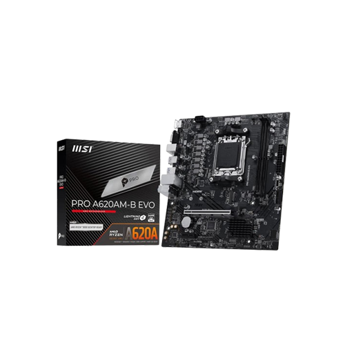 39685-MSI Pro A620AM-B Evo DDR5 Motherboard