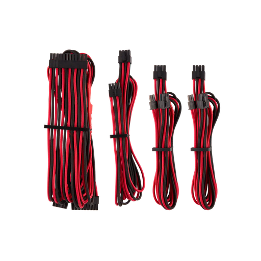 2688-Corsair Psu Starter Type-4 Gen 4 Cable Kit Red