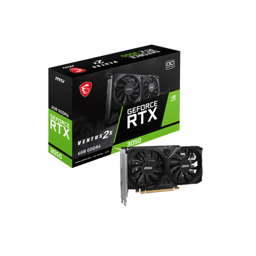 4520-MSI RTX 3050 Ventus 2X OC 6GB GDDR6