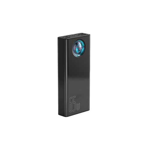 Thumbnail-BASEUS AMBLIGHT DIGITAL DISPLAY QUICK CHARGE POWER BANK 30000MAH 65W BLACK