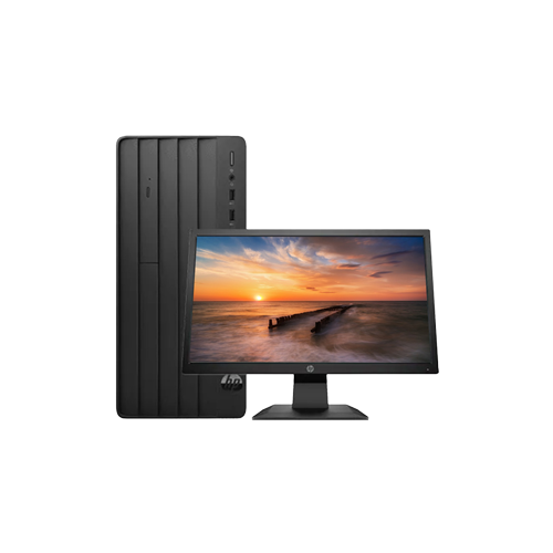34543-HP PRO DESKTOP 280 G8 INTEL CORE i3 10TH GEN/1TB HDD/8GB RAM/WIFI/BL/DVD WR /P204 V LED MONITOR/DOS