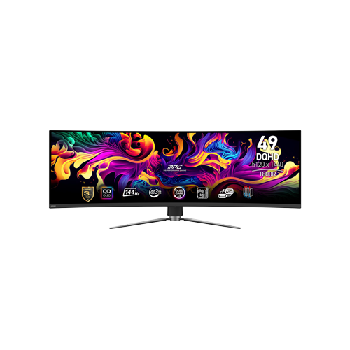 4578-MSI MAG 491CQP 49" QD-OLED UWQHD 144HZ GAMING MONITOR