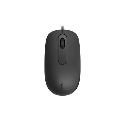 5071-Rapoo N200 Wired 1600 DPI USB Optical Mouse