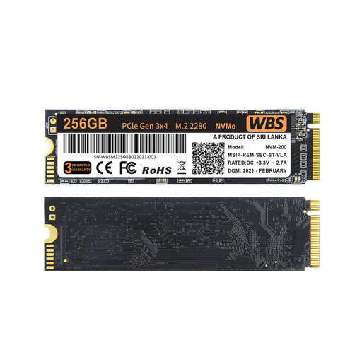 2133-WBS NVM 200 256GB NVME