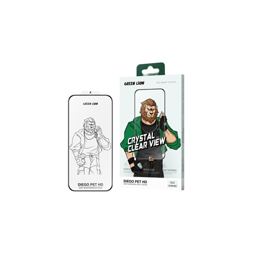 Thumbnail-Green Lion Diego PET HD Screen Protector for iPhone 16 Pro Max - Clear