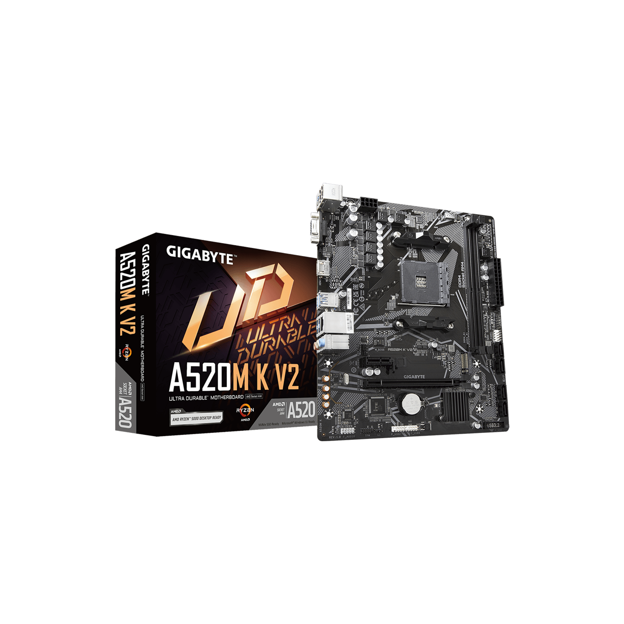 5497-Gigabyte A520M K V2 Motherboard