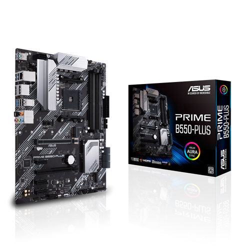 ASUS PRIME B550-PLUS D4 MOTHERBOARD image 1