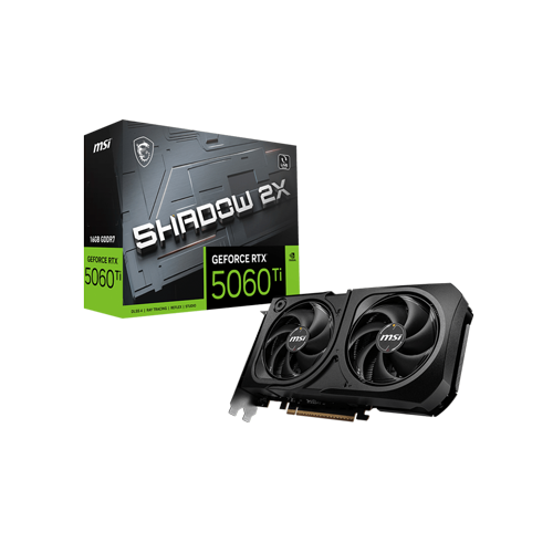 6568-MSI Geforce RTX 5060 TI Shadow 2X OC Plus 16GB GDDR7X