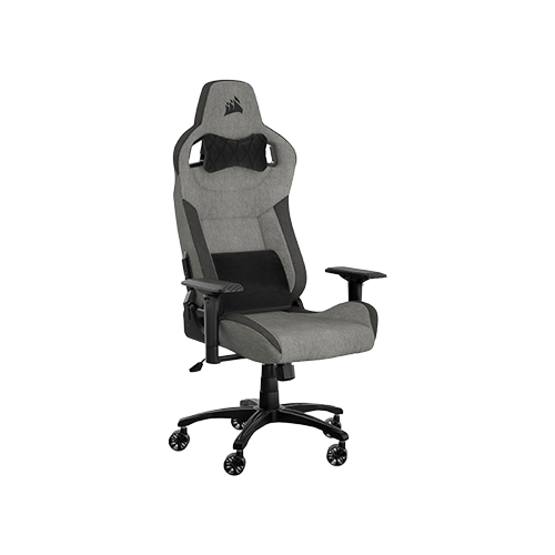 Thumbnail-Corsair T3 Rush (2023) Grey & Charcoal Fabric Gaming Chair