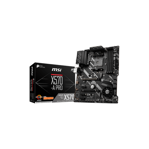 2452-MSI X570-A PRO MOTHERBOARD