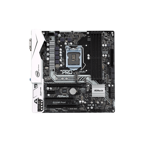 4792-Asrock B250 M.2 2 Ram Slot (Used)