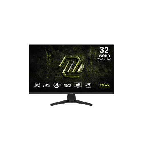 35420-MSI MAG 325QF E18V 31.5” 180HZ WQHD 2K Monitor