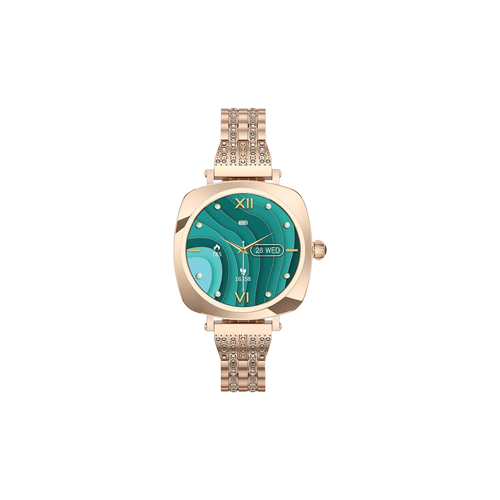 5012-Green Lion Leyla’s Smart Watch Amoled - Gold