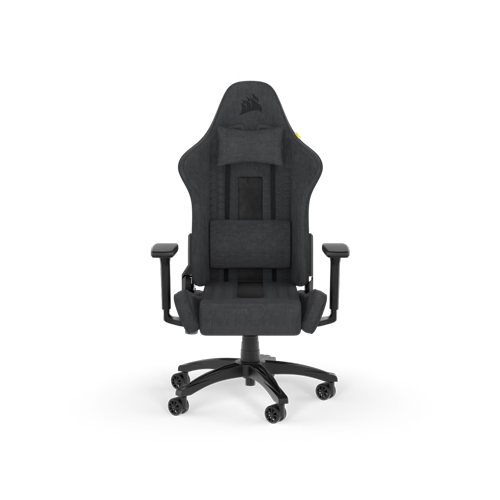 4104-CORSAIR TC100 FABRIC BLACK/GREY GAMING CHAIR