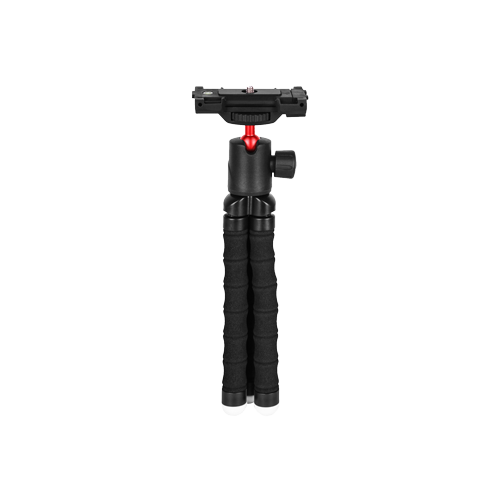 Thumbnail-Porodo Table Tripod with  Phone Holder - Black