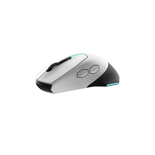 Thumbnail-ALIENWARE AW610M 16000DPI WIRED/WIRELESS LUNAR LIGHT GAMING MOUSE