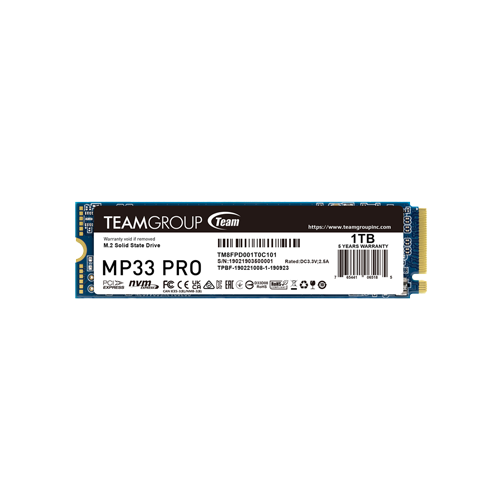 1716-Team Group MP33 PRO GEN 3x4 1TB NVME