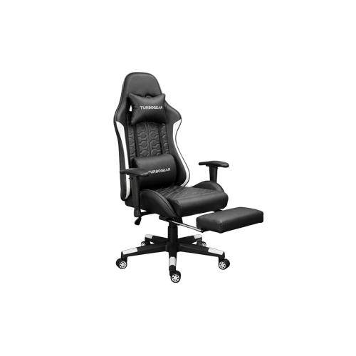 Thumbnail-Turbogear TB772 White | Black Gaming Chair