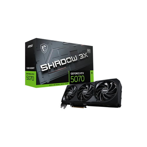 6975-MSI RTX 5070 12G SHADOW 3X OC GRAPHICS CARD 