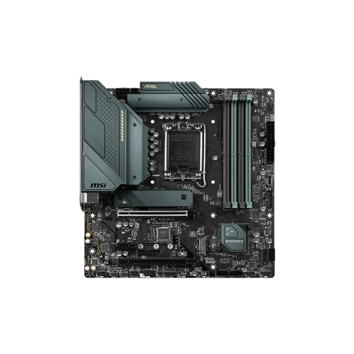 3195-MSI MAG B660M BAZOOKA DDR4 MOTHER BOARD