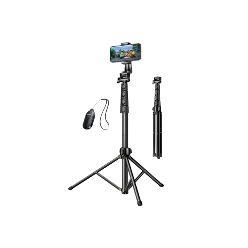 38993-UGREEN 1.7 Meter Floor Tripod And Selfie Stick with Bluetooth Remote