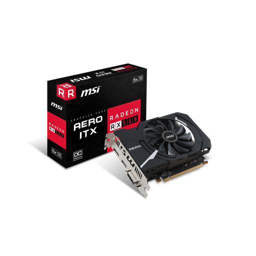 2257-MSI RX 550 4GB AERO ITX