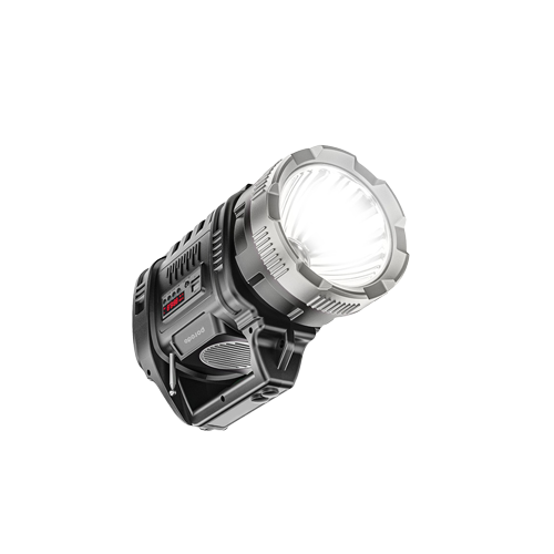 Thumbnail-Porodo LifeStyle Outdoor 10W 3 in 1 Flashlight with FM Radio and Bluetooth Speaker - Black