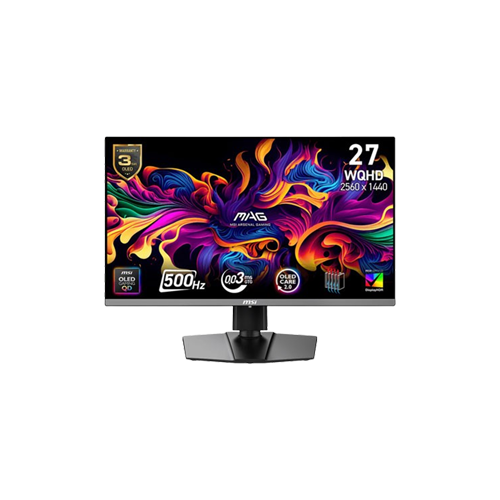 39132-MSI MAG 272QP QD OLED X50 26.5” 500HZ WQHD Monitor