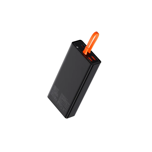 Thumbnail-BASEUS ELF DIGITAL DISPLAY FAST CHARGING POWER BANK 20000mAh 65W BLACK