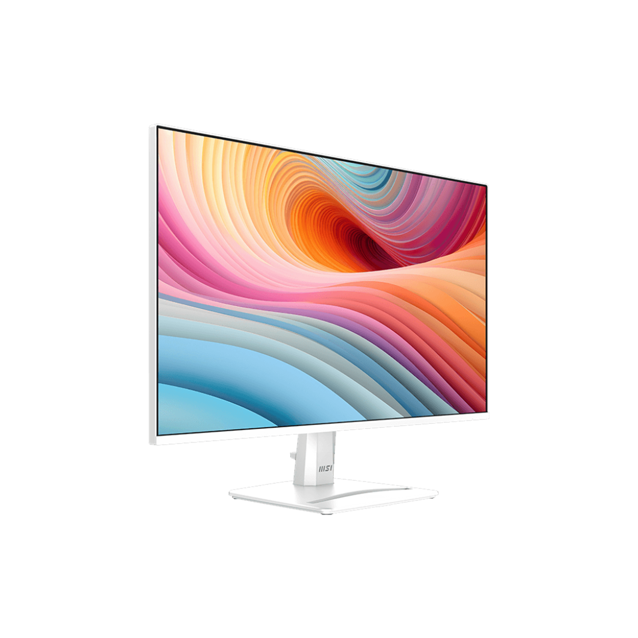 5487-MSI PRO MP275W E2 27” FHD 120HZ IPS Business Productivity White Monitor