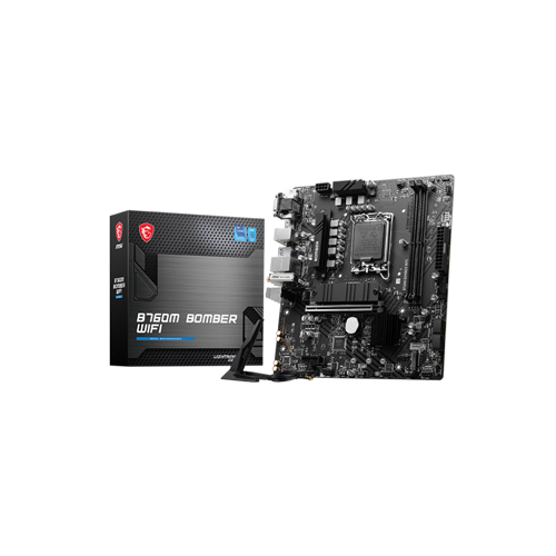 MSI B760M Bomber WIFI DDR5 Motherboard image 1