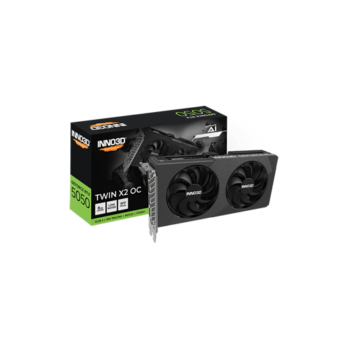 Thumbnail-INNO3D GeForce RTX 5050 8GB TWIN X2 OC