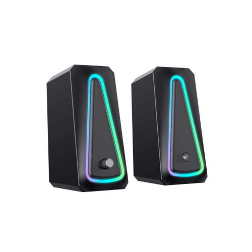 Thumbnail-HAVIT SK208 PRO 2.0 RGB USB Stereo Black Speaker  