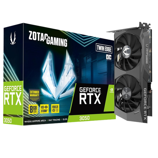 2188-ZOTAC GAMING RTX 3050 8GB TWIN EDGE OC