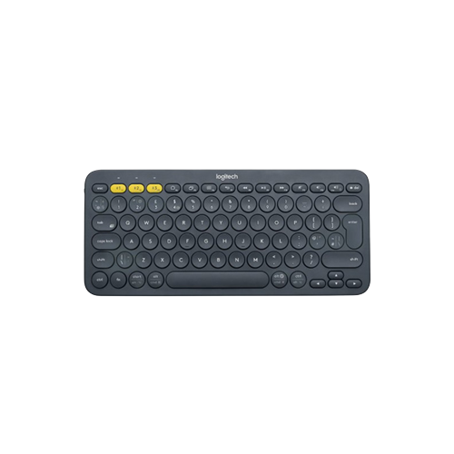 10983-Logitech K380 Multi-Device Bluetooth Keyboard - Black