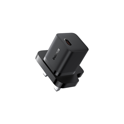 Thumbnail-Baseus GaN5 Fast Charger (mini) 1C 30W UK Cluster Black