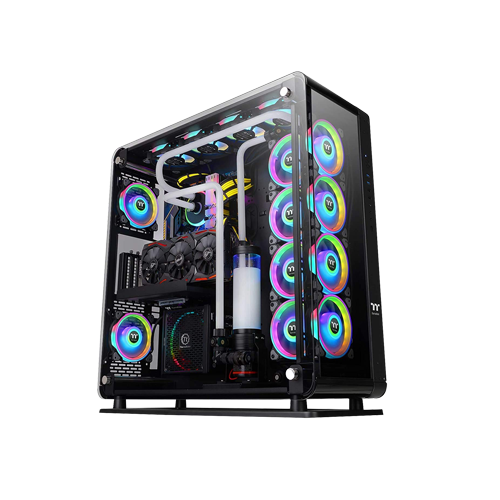 3479-THERMALTAKE CORE P8 TG FULL-TOWER GAMING BLACK