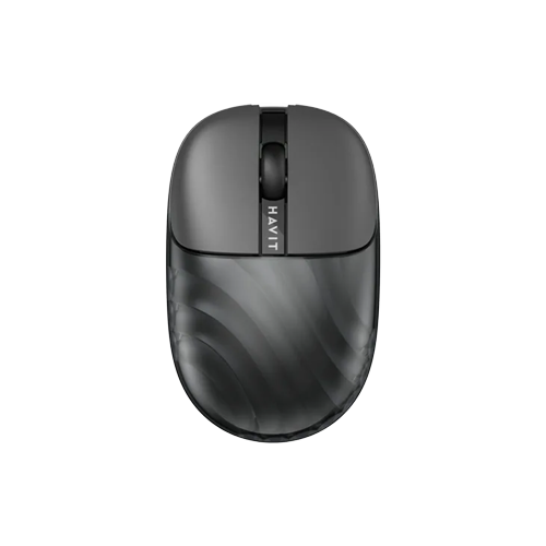 39234-Havit MS46WB Dual Mode Rechargeable Wireless Mouse - Black