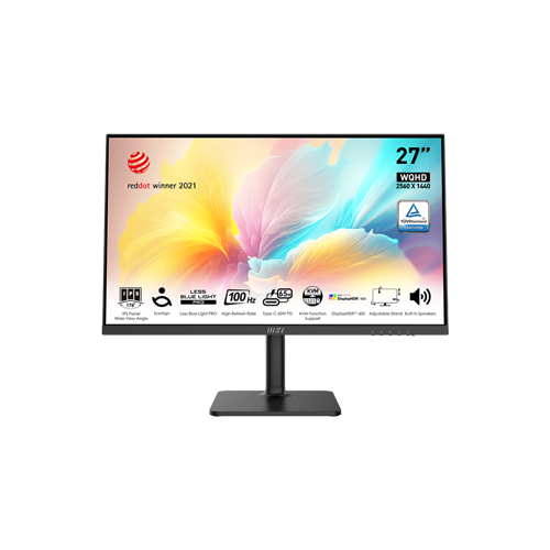 4647-MSI 27" Modern MD272QXP (2560 X 1440) 100HZ IPS TYPE-C Monitor