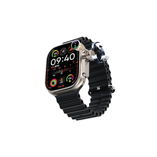 Thumbnail-Green Lion 4G Ultra  Smart Watch Android - Titanium