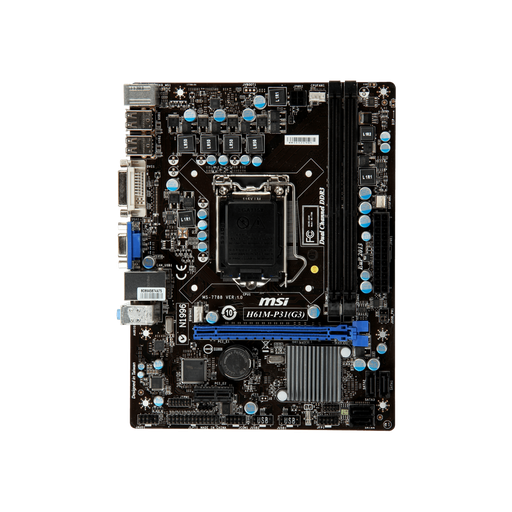 GIGABYTE H81 4th Gen DDR3 Motherboard (Used) image 1