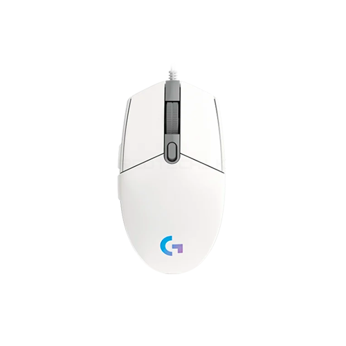2097-Logitech G102 White RGB Gaming Mouse
