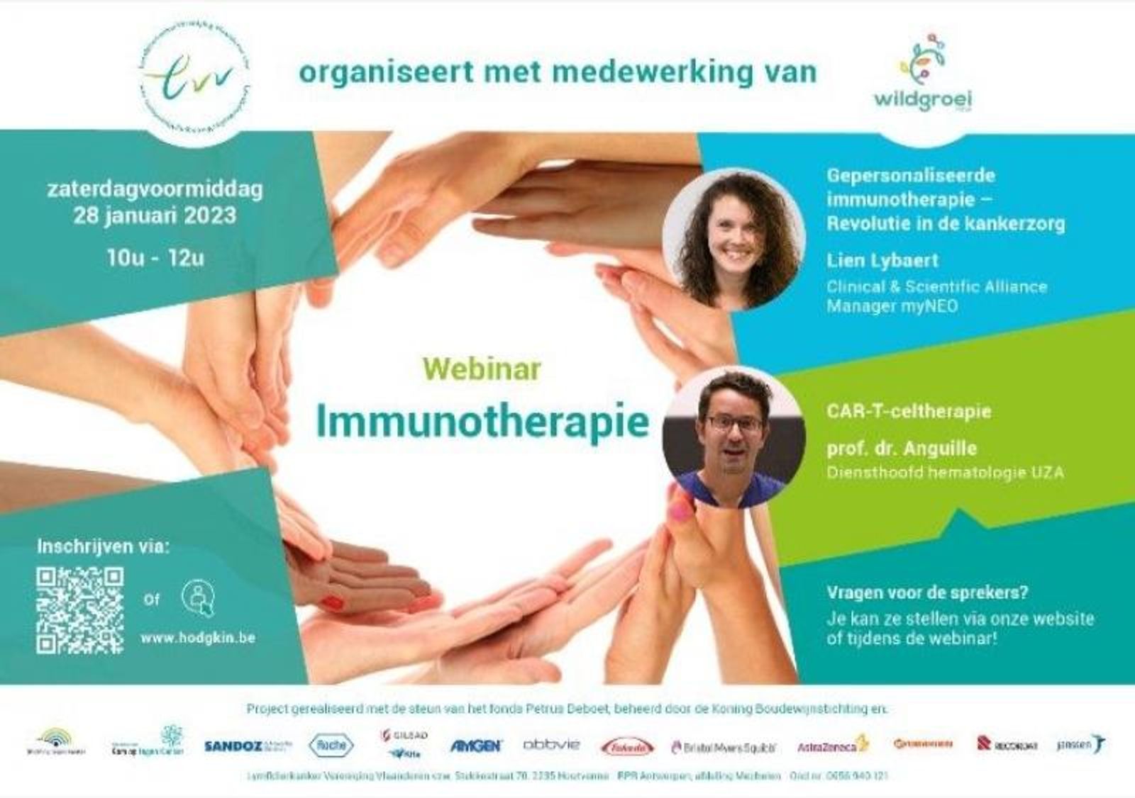 myNEO invited as speaker for a webinar about immunotherapy organized by LVV